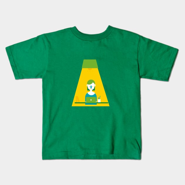 Focus Kids T-Shirt by kitxune